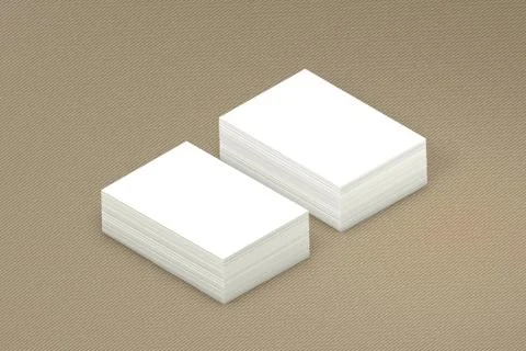 Many cards stack of paper template to presentation Stock Illustration