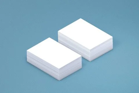 Many cards stack of paper template to presentation Illustrazione stock