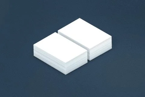 Many cards stack of paper template to presentation Stockillustratie