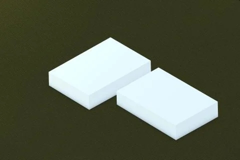 Many cards stack of paper template to presentation Stock Illustration