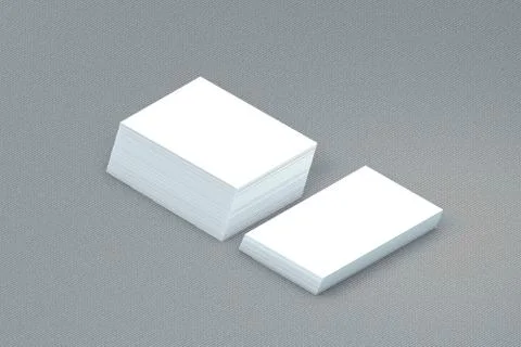 Many cards stack of paper template to presentation Stock Illustration