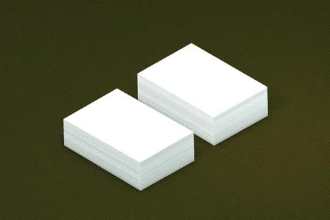 Many cards stack of paper template to presentation Stock Illustration