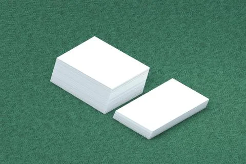 Many cards stack of paper template to presentation Stock Illustration
