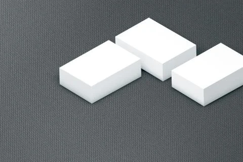 Many cards stack of paper template to presentation Stock Illustration