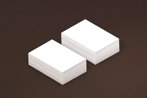 Many cards stack of paper template to presentation Illustrazione stock