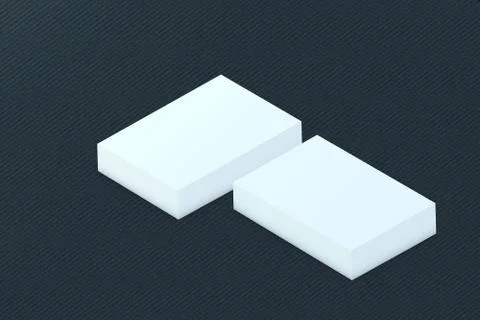 Many cards stack of paper template to presentation Stock Illustration