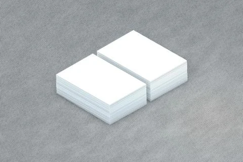 Many cards stack of paper template to presentation Stock Illustration