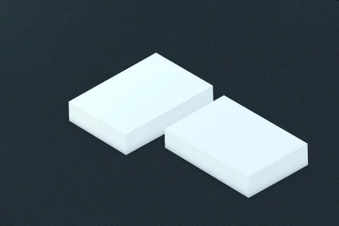 Many cards stack of paper template to presentation Stock Illustration