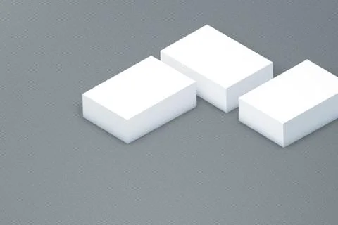Many cards stack of paper template to presentation Illustrazione stock