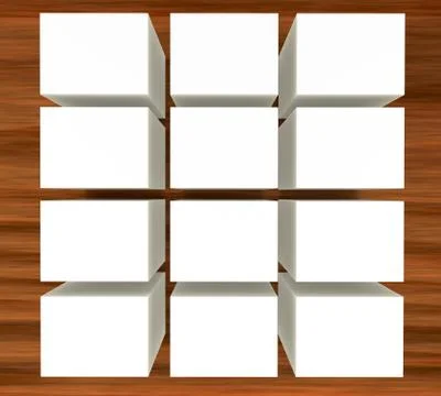 Many cards. template to presentation Stock Illustration