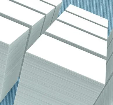 Many cards. template to presentation Illustrazione stock