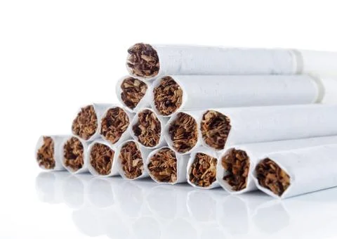 Many cigarette Stock Photos