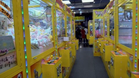 1,143 Claw Crane Machine Stock Video Footage - 4K and HD Video