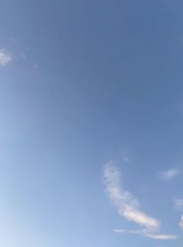 Many Clouds in the Blue Sky Stock Photos