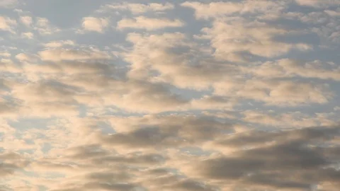 Many clouds in the sky Stock Footage 128816656