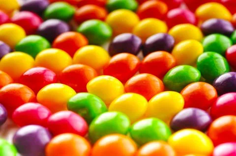 Many color candy Stock Photos
