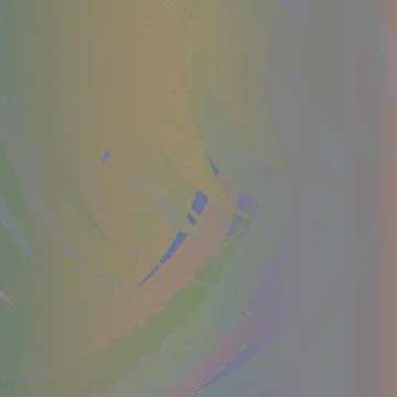 Many curved colored elements with stained glass effect.3d Stock Illustration