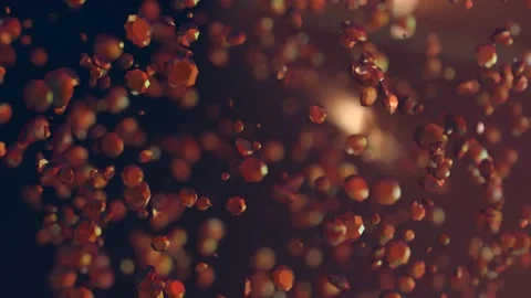 Many diamond particles move as concept of luxury life, jewels 4K animation Stock Footage 197636235