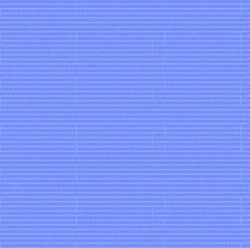 Many different binary numbers (database records) isolated on blue background. Stock Illustration