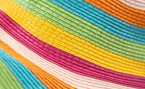 Many different color lines pattern. Colorful textured background. Colored fab Stock Photos