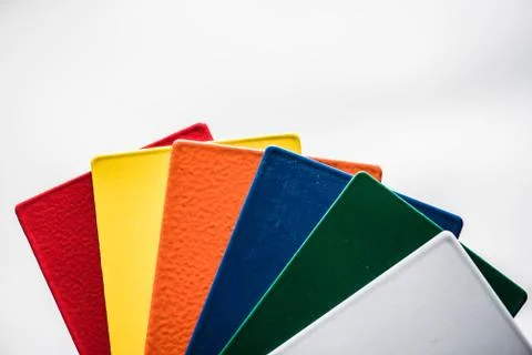 Many different colors and texture of powder paint Stock Photos