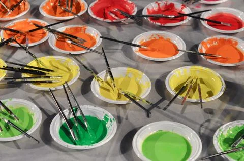 Many different colors Stock Photos