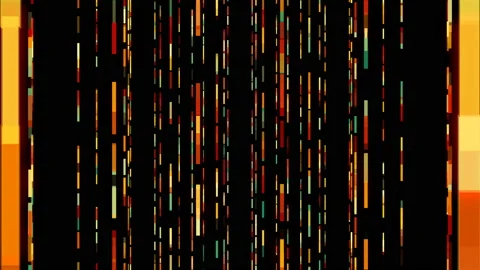 Many different digital lines in space - modern abstraction, computer generated Vídeos de archivo 90224716