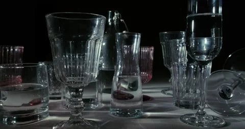 Many different glasses Stock-Footage 141096770
