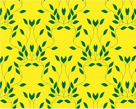 Many different green plants, young seedlings. Vector illustration isolated on Stock Illustration
