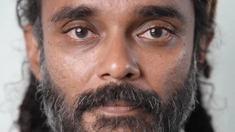 Many different multicultural people. Human mix. Face portrait. Nations various. Stock Footage 252361097