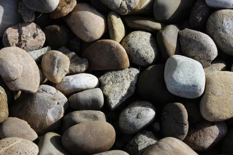 Many different stones Stock Photos