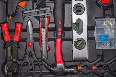 Many different tools Stock Photos