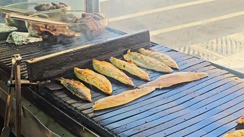 Many different types food being. Stock Footage 282680210