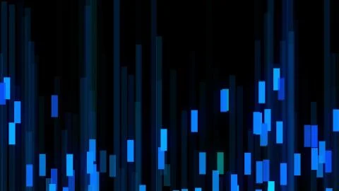 Many digital lines in space - abstraction of data communication, computer 스톡 일러스트