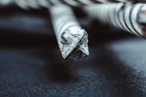 Many drills on close up Stock Photos