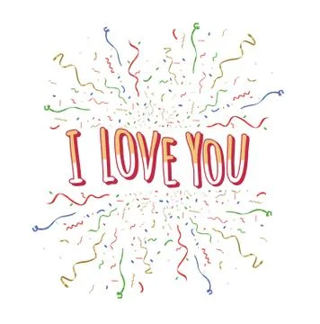 Many Falling Colorful Tiny Confetti And Ribbon Isolated On Transparent Stock Illustration