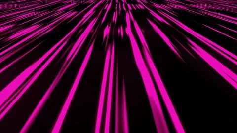 Many fast lines, computer generated abstract background, 3D rendering Stock Illustration