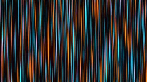 Many fast vertical lines, 3D rendering. Computer generated colorful curtain and 스톡 일러스트