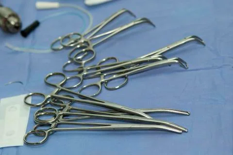 Many forceps Stockfoto's