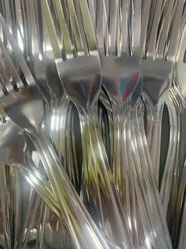 Many forks Stock Photos