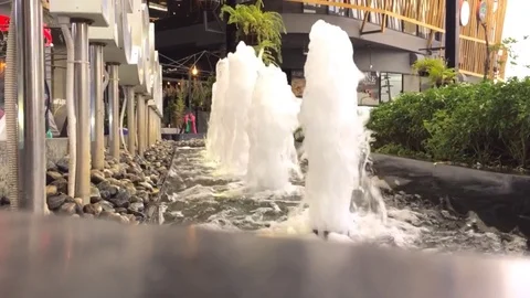 Many fountain Stock Footage 77918648