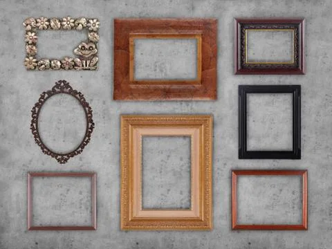 Many frames Stock Photos