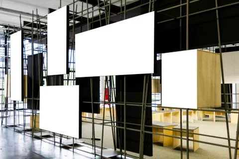 Many frames on a white background Stock Photos