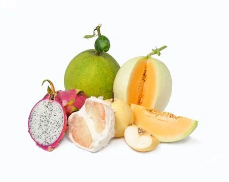 Many fruits Stock Photos