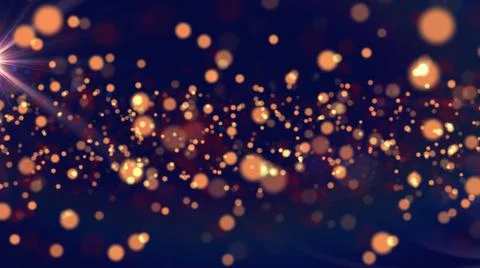 Many glowing circles of different sizes. Image generated by computer program 스톡 일러스트