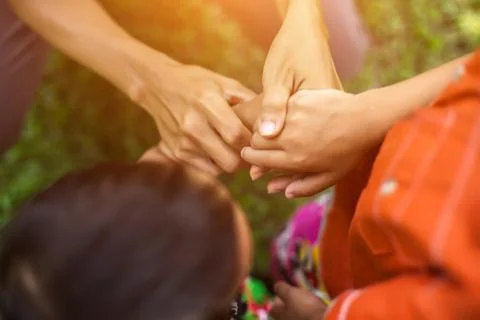 Many handshake Stock Photos