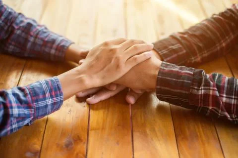 Many handshake Stock Photos