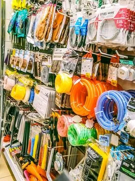 Many hardware items Stock Photos