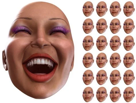 Many Heads Stock Illustration