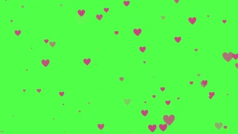 Many hearts, Animated pattern, seamless pattern. Background of hearts, canvas Stock Footage 148283158